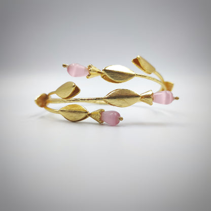 Inaaya Blush Pink Openable Bracelet