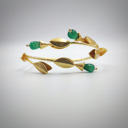 Inaaya Emerald Openable Bracelet