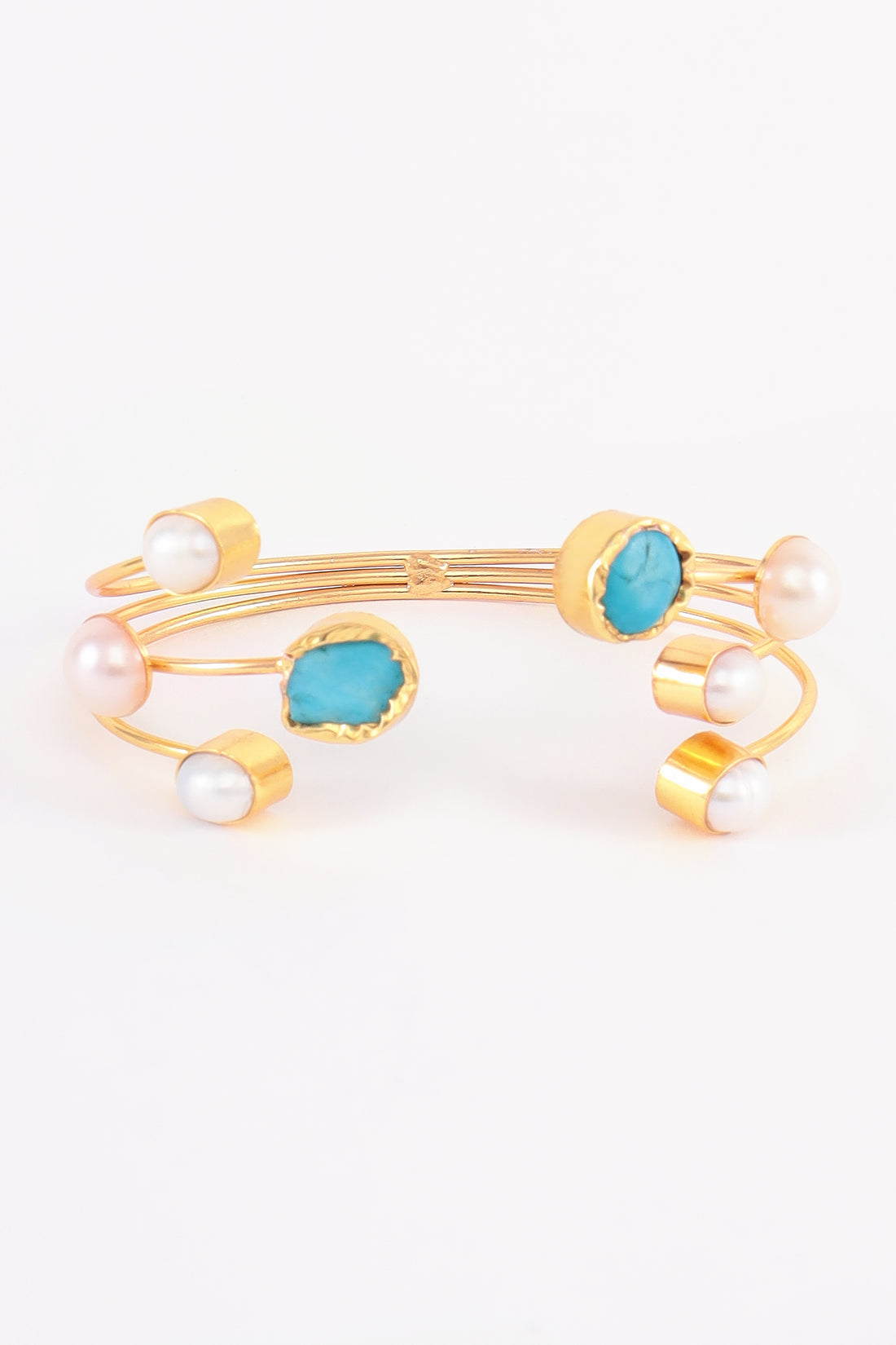 Rhythm Turquoise openable bracelet