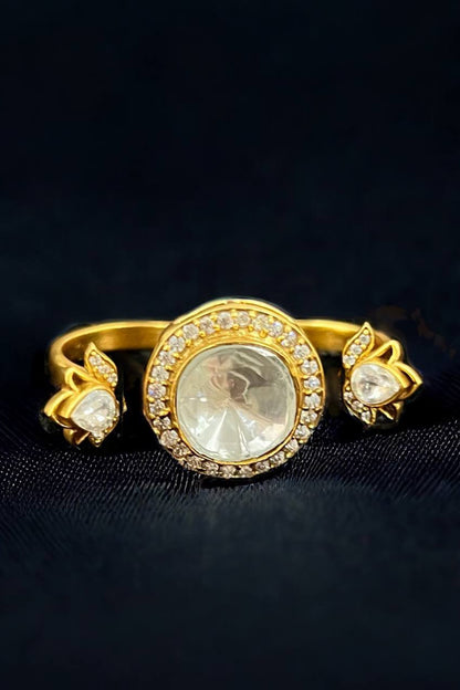 Double finger victorian ring