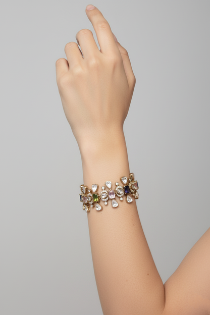 Elegant Victorian bracelet ( 2.4 inches,openable)