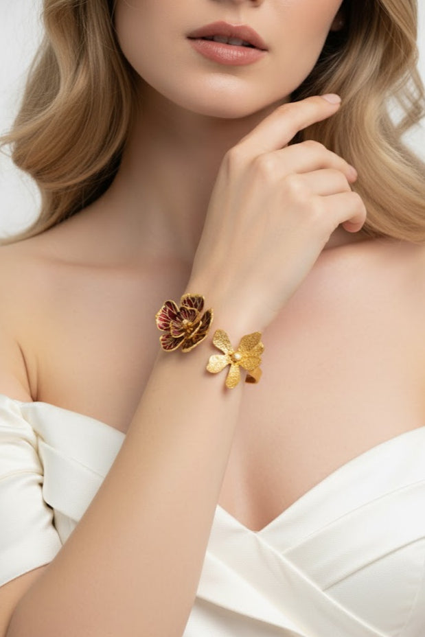 Bold Blooms Statement bracelet