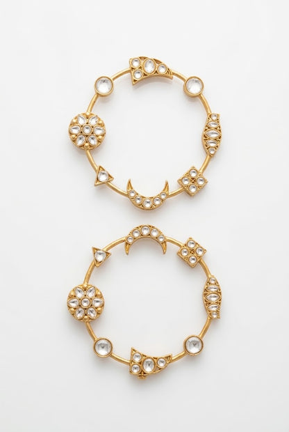 Masaba matt gold earrings