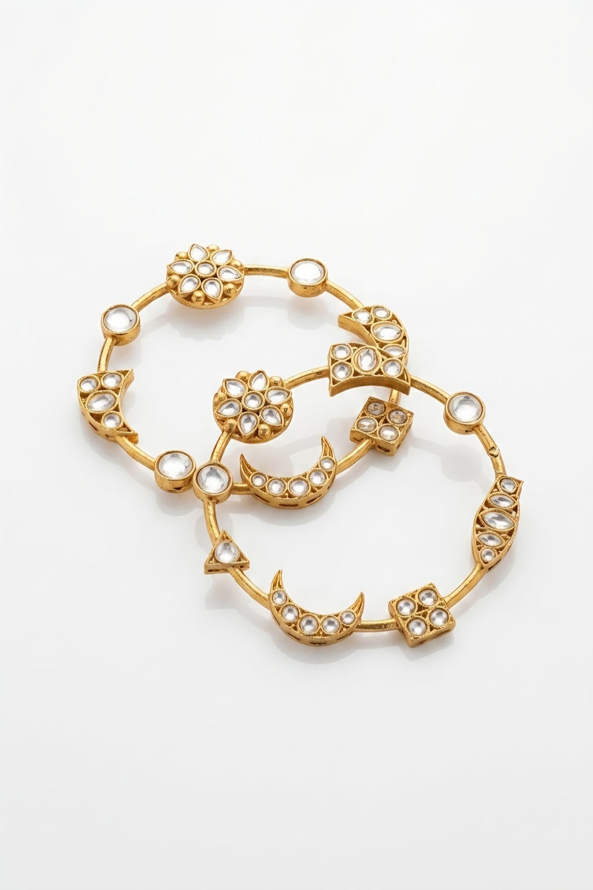 Masaba matt gold earrings