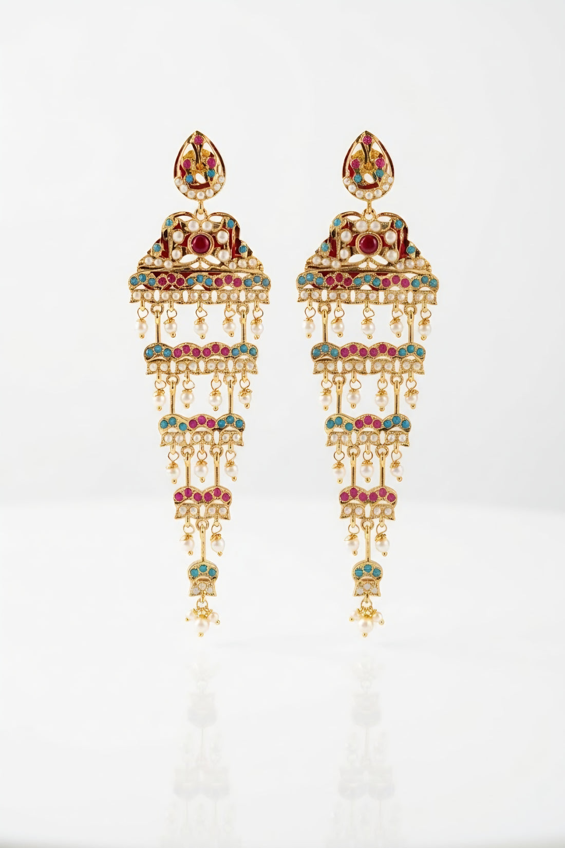 Dilkash long earrings