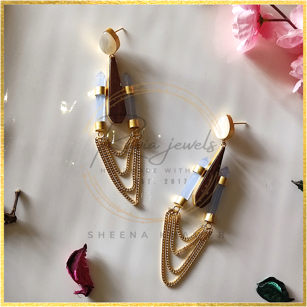Fearlessly Independent Statement Earrings