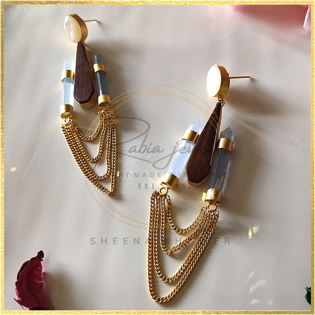 Fearlessly Independent Statement Earrings