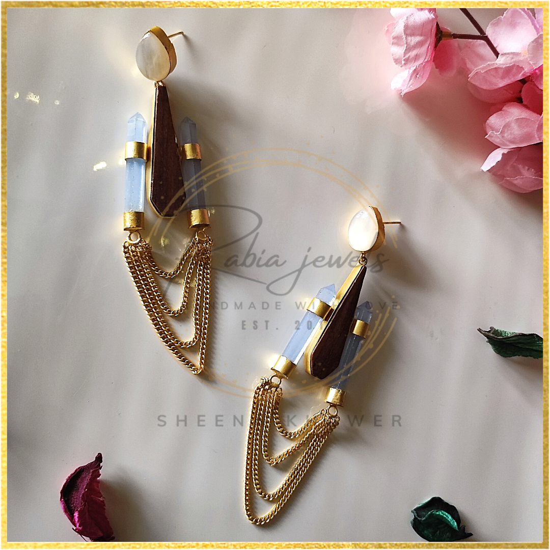 Fearlessly Independent Statement Earrings