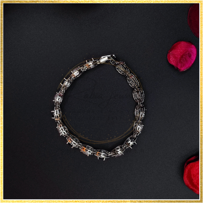 Rosemary Saphire Diamond Bracelet