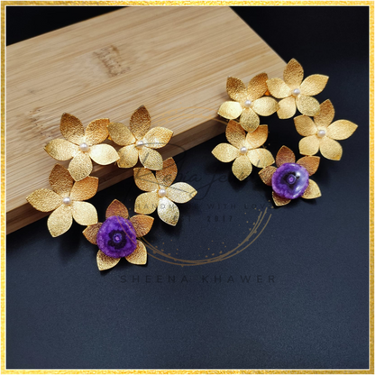 Molly Flora Statement Earrings