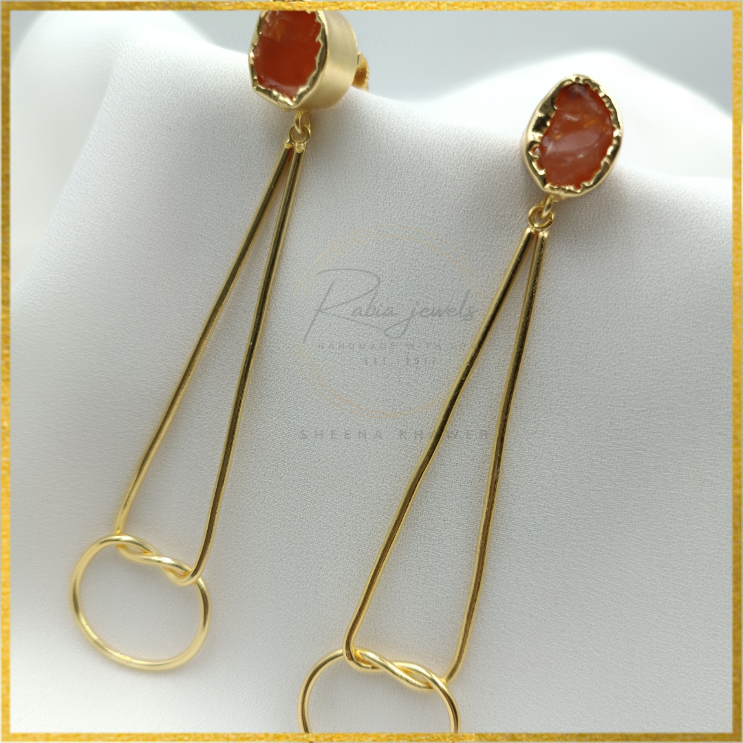 Caira Gold Earrings