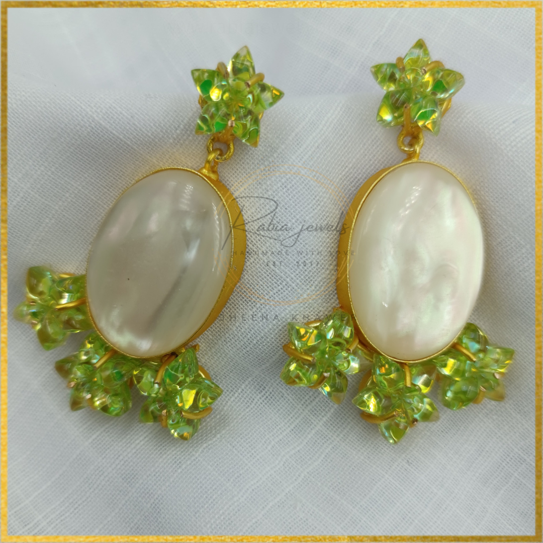 Shine On Mother of Pearl Earrings