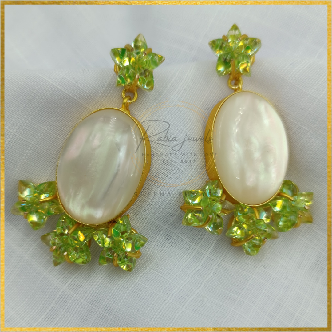 Shine On Mother of Pearl Earrings